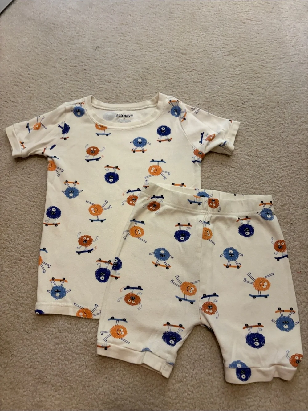 Old Navy 6T Monster Jammies
